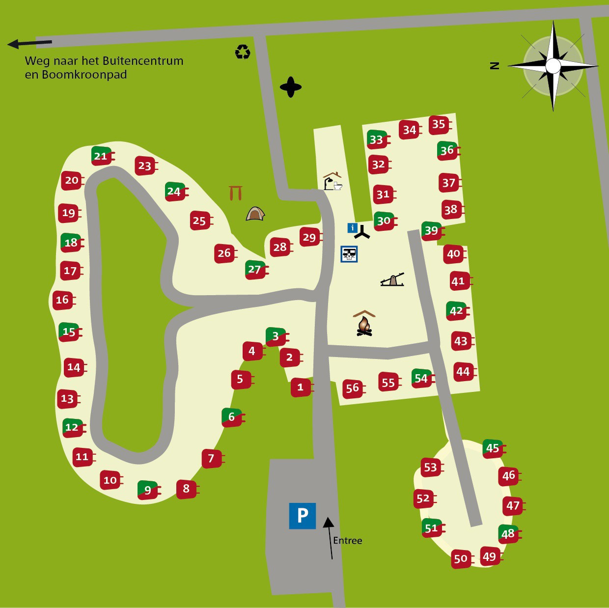 Plattegrond Borger