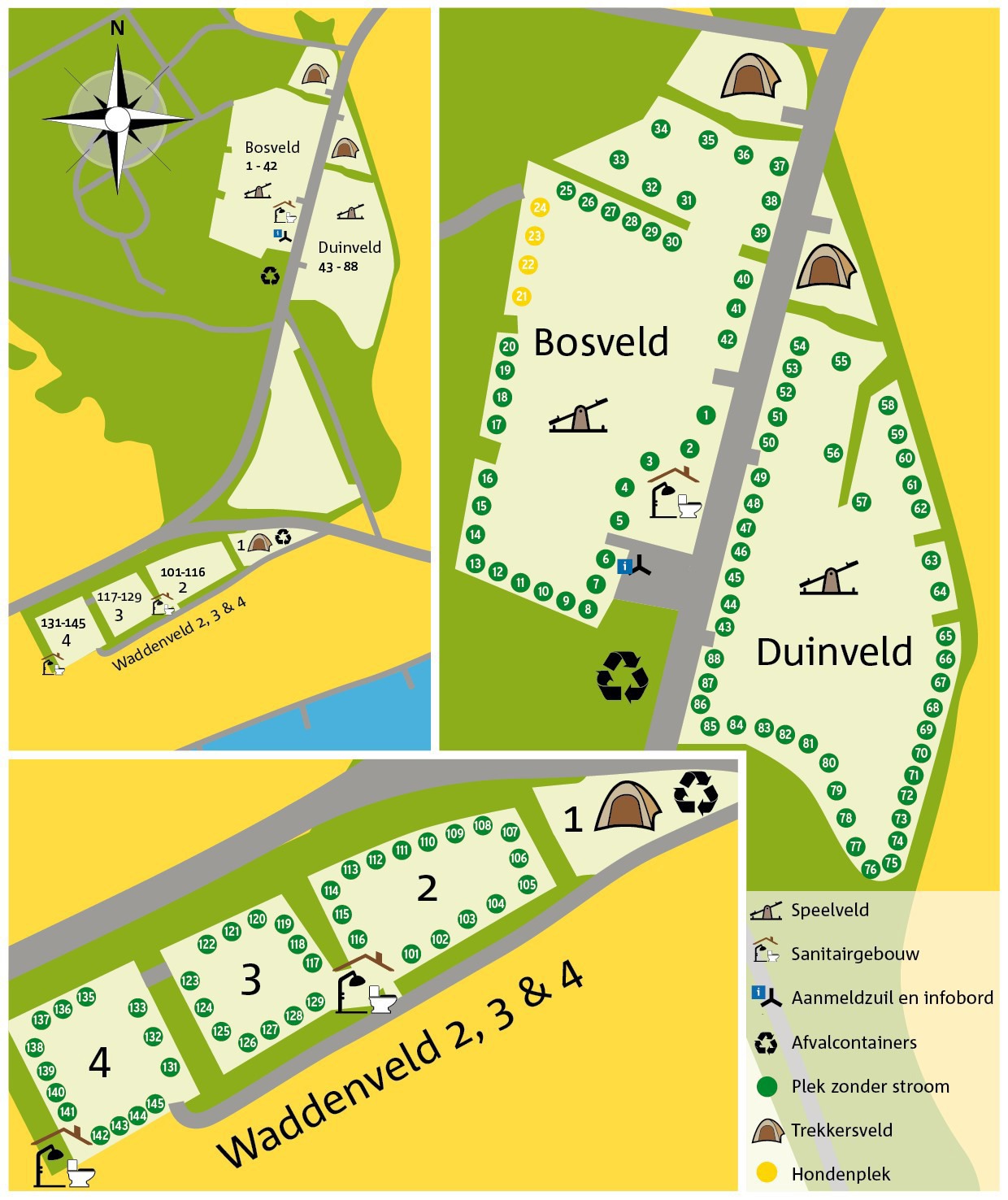 Plattegrond De Lange Paal