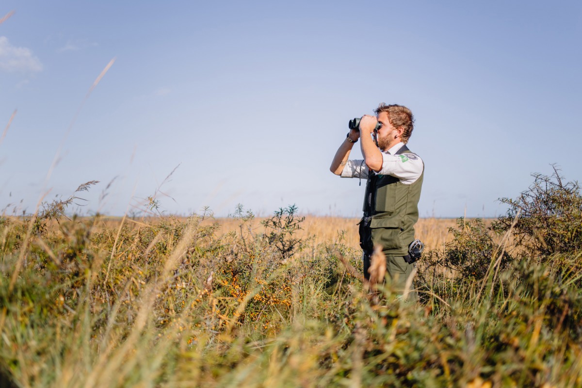 20164-Boswachter-tijdens-surveillance-ronde-op-Ameland@Marleen-Annema-Fotografie