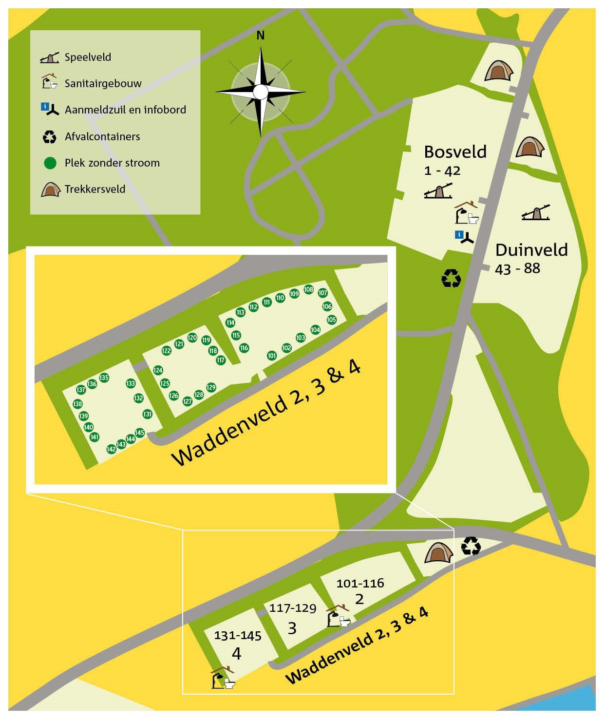 Plattegrond De Lange Paal